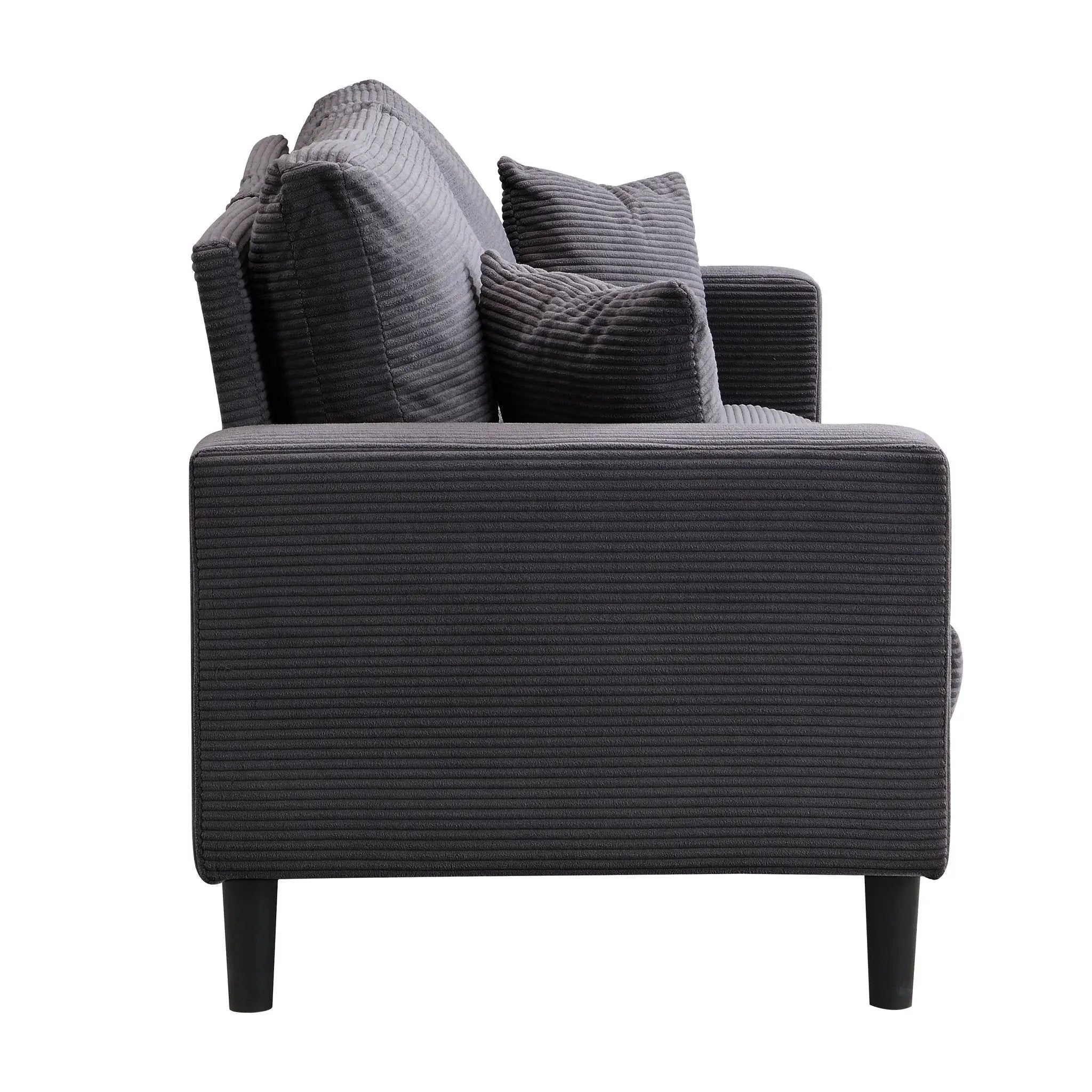 Modern Upholstered Resilience Three Seater Sofa by Unique Piece Furniture
