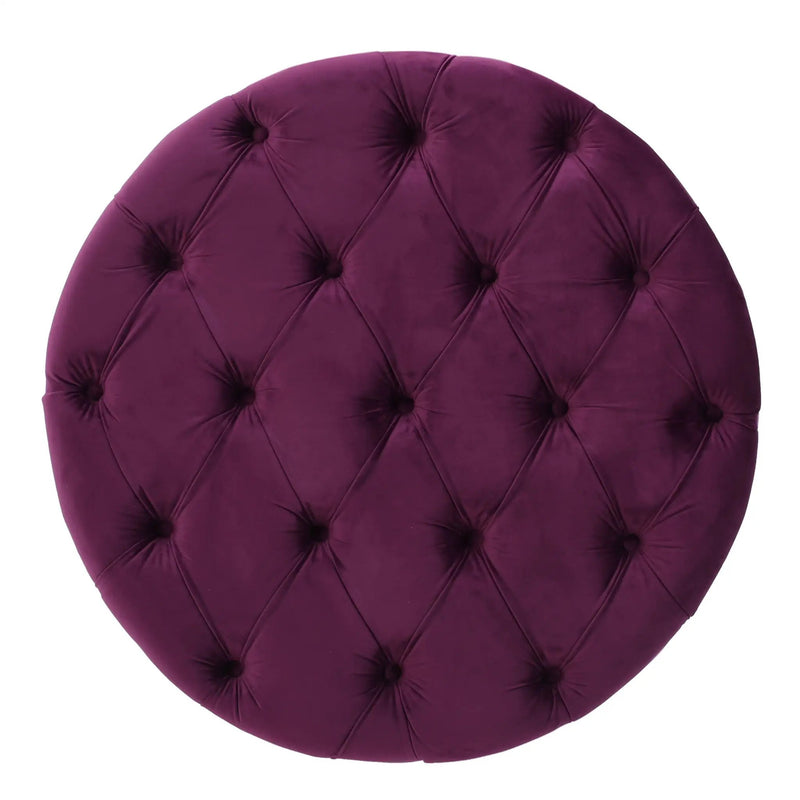 Modern Glam Ottoman Velvet by HouseOfZazla