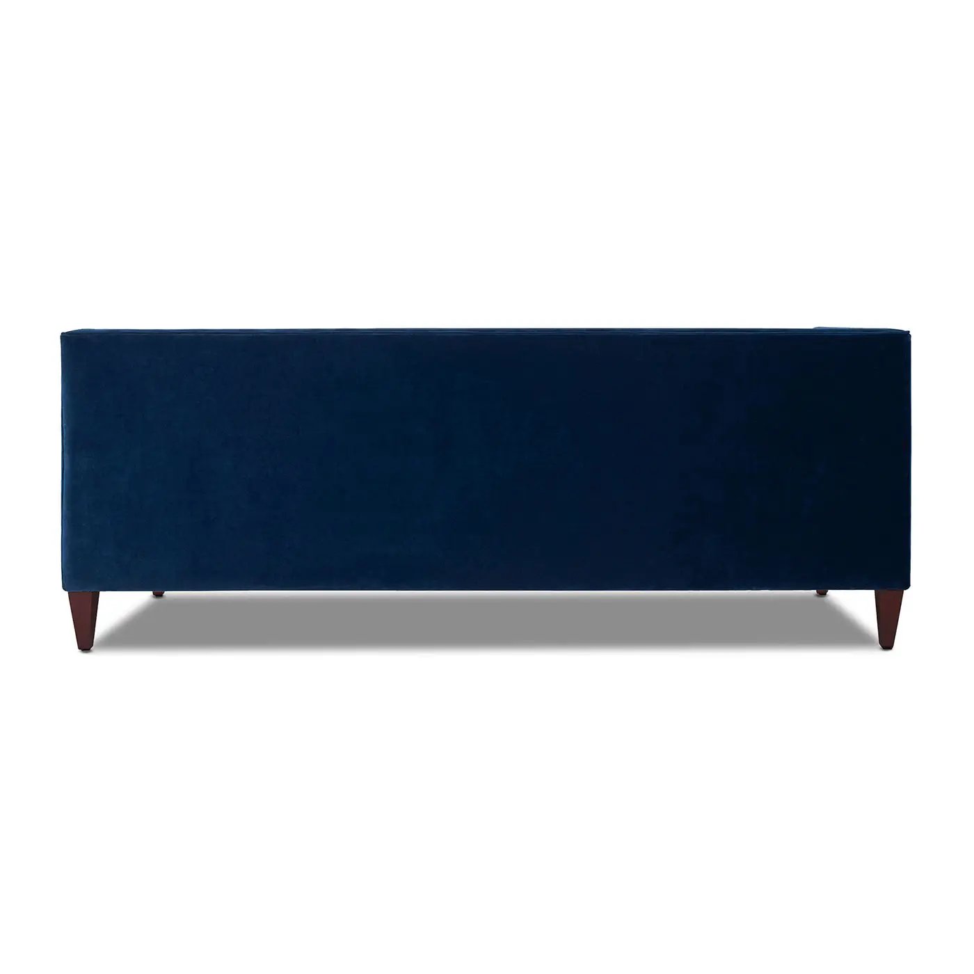 Jack - Modern Tuxedo Tufted Sofa - Navy Blue by HouseOfZazla