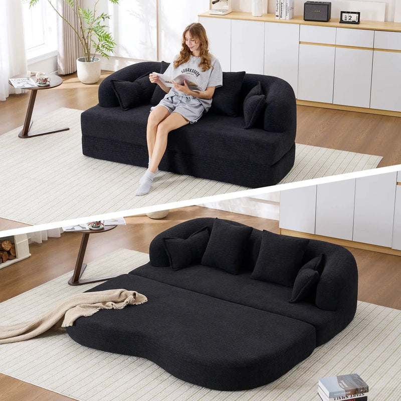 2-in-1 Foldable Sofa Bed by HouseOfZazla