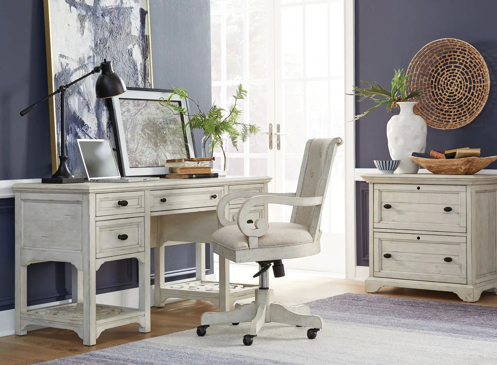 Bronwyn - Lateral File - Alabaster by Unique Piece Furniture