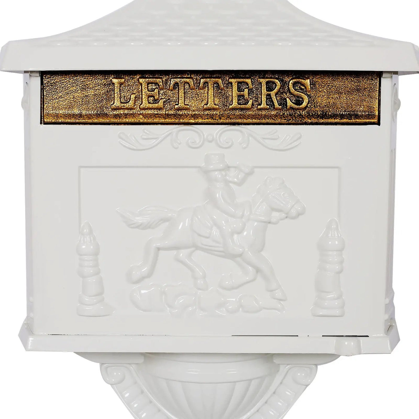 Cast Aluminum Mail Box, Postal Box, Mailbox by Unique Piece Furniture