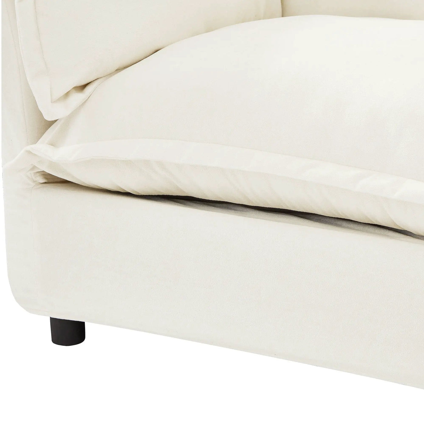 Modern Armchair Sofa With Movable Ottoman by HouseOfZazla