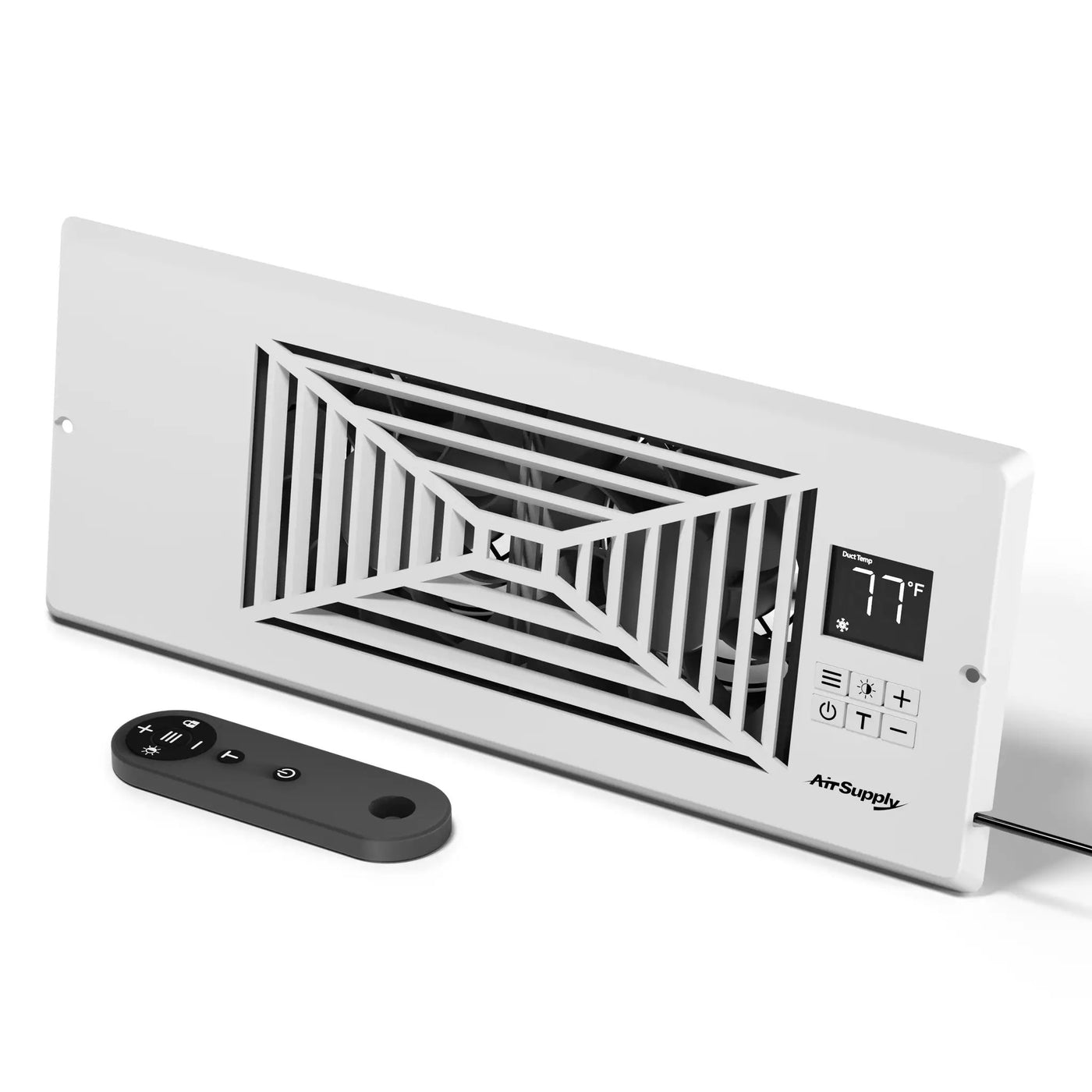 (Open Box) AirSupply BS412 Register Booster Fan by TURBRO