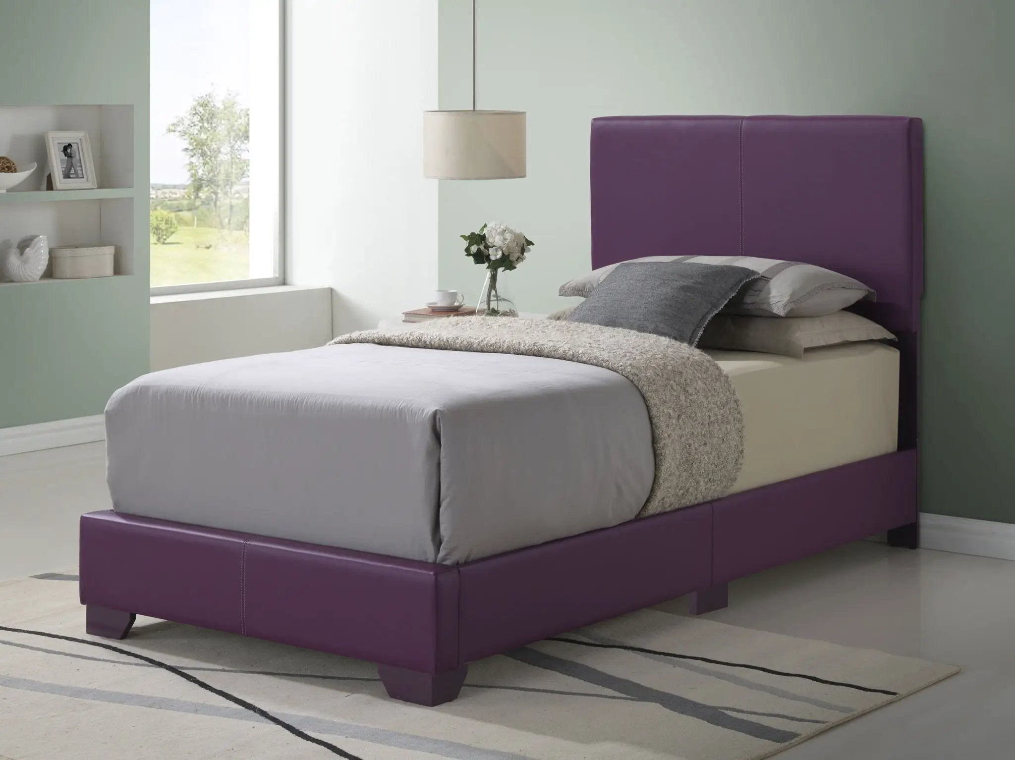 Elegant Platform Bed For Relaxed Spaces by Unique Piece Furniture