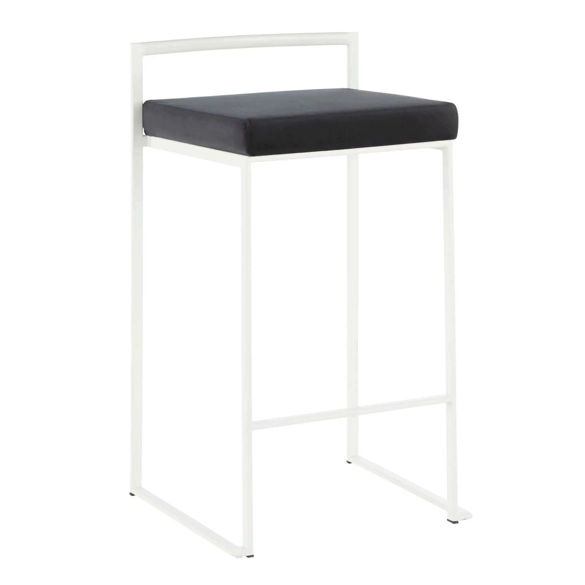 Fuji - Simple Elegance, Contemporary Stackable Counter Stool by HouseOfZazla