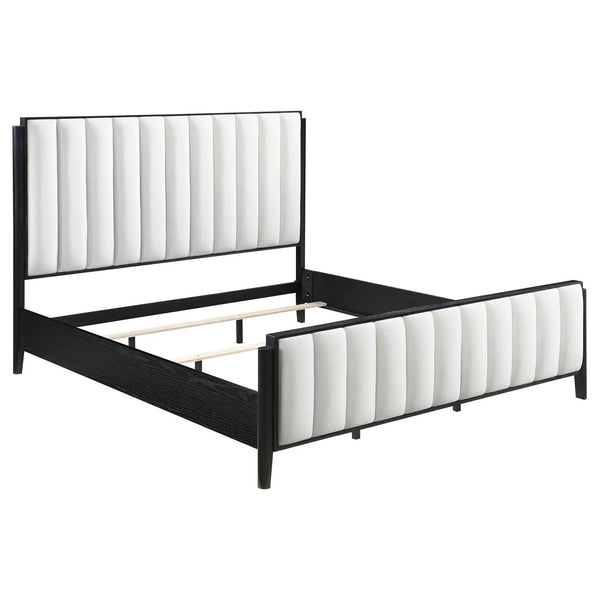 Brookmead 4-piece Upholstered Eastern King Bedroom Set Black, photo 2 of 7