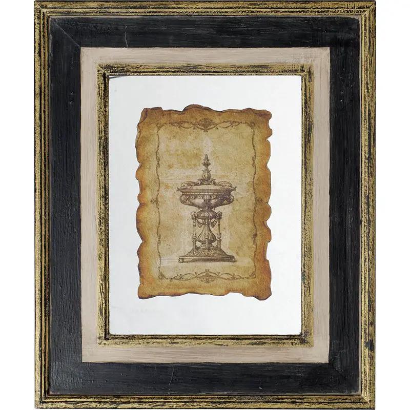 Lucian - Framed Antiqued Sculpture Print by Unique Piece Furniture