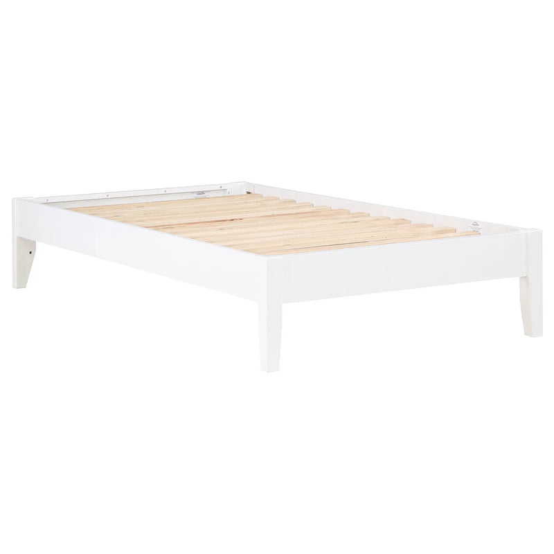 Hounslow Twin Universal Platform Bed White by Unique Piece Furniture