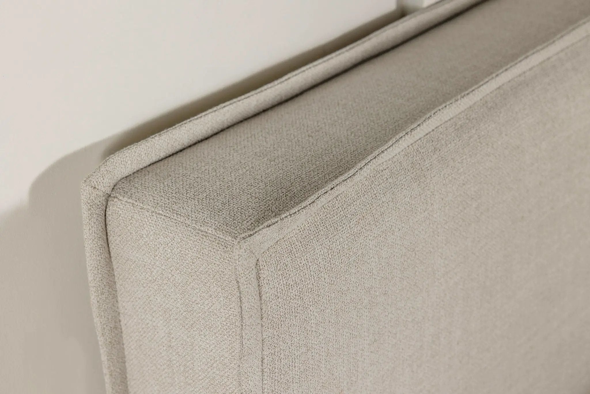 Izzy Upholstered King Panel Headboard Sand by Unique Piece Furniture