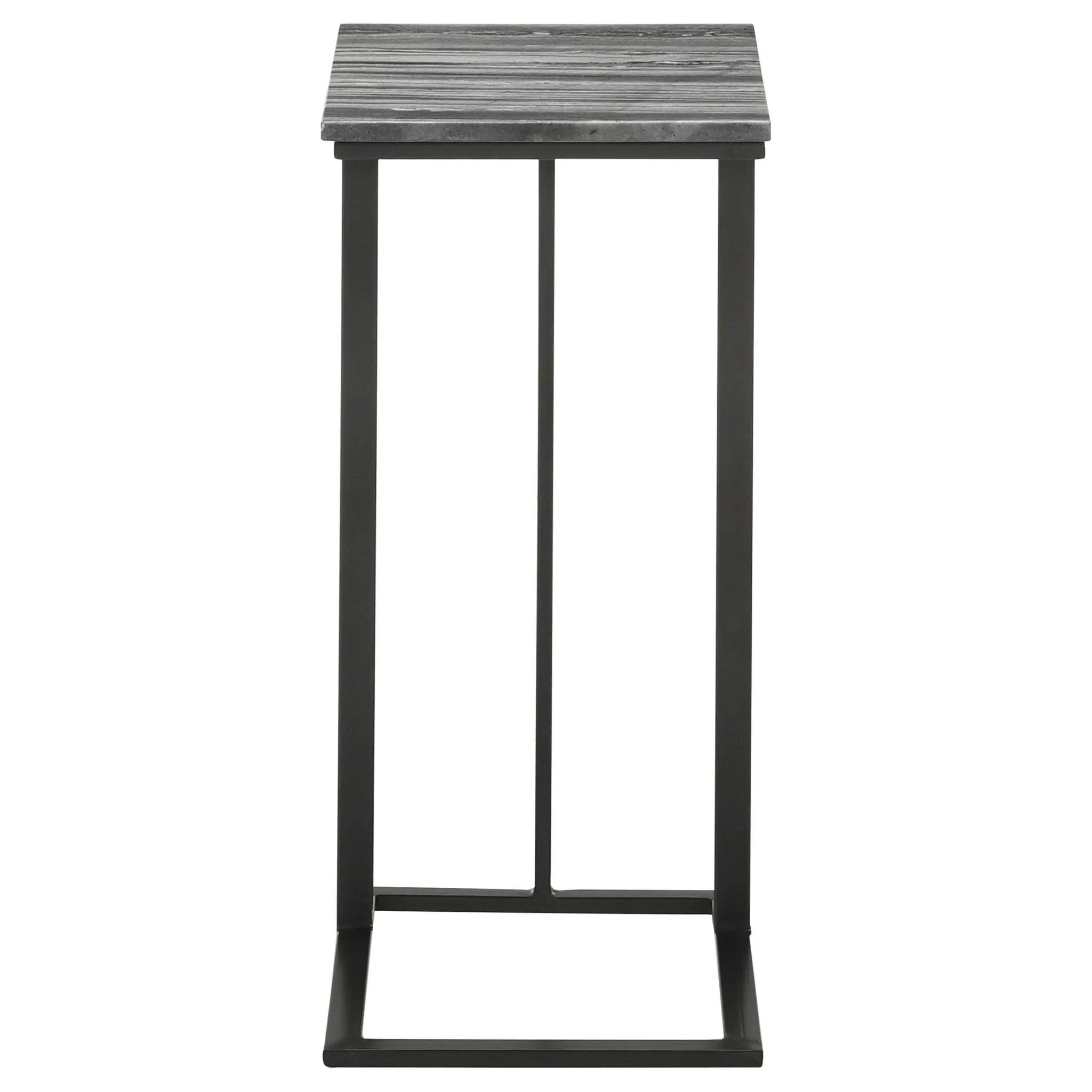 Encina - C-Shaped Sofa Side Table by HouseOfZazla