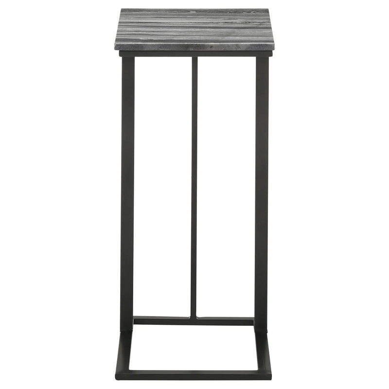 Encina - C-Shaped Sofa Side Table by HouseOfZazla