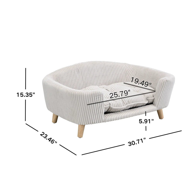 Elevated Dog Bed Frame for Small Dogs by HouseOfZazla