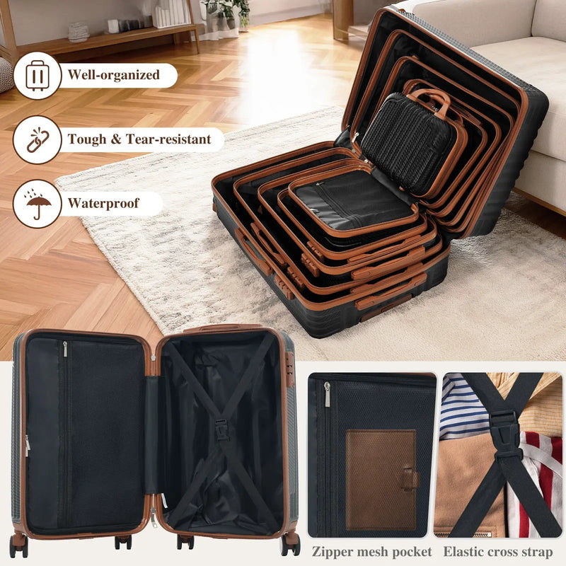 2-Piece Hardshell Luggage Set by HouseOfZazla