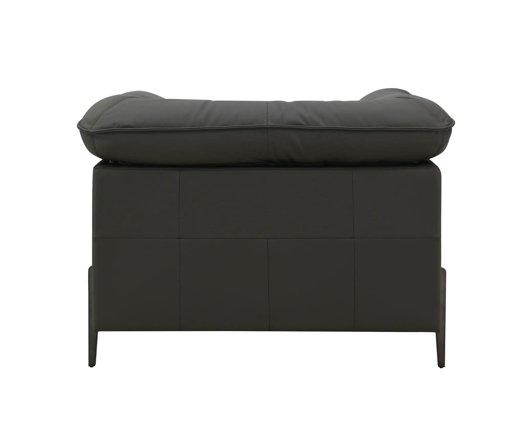 Tadi - Top Grain Leather Chair - Black by Unique Piece Furniture