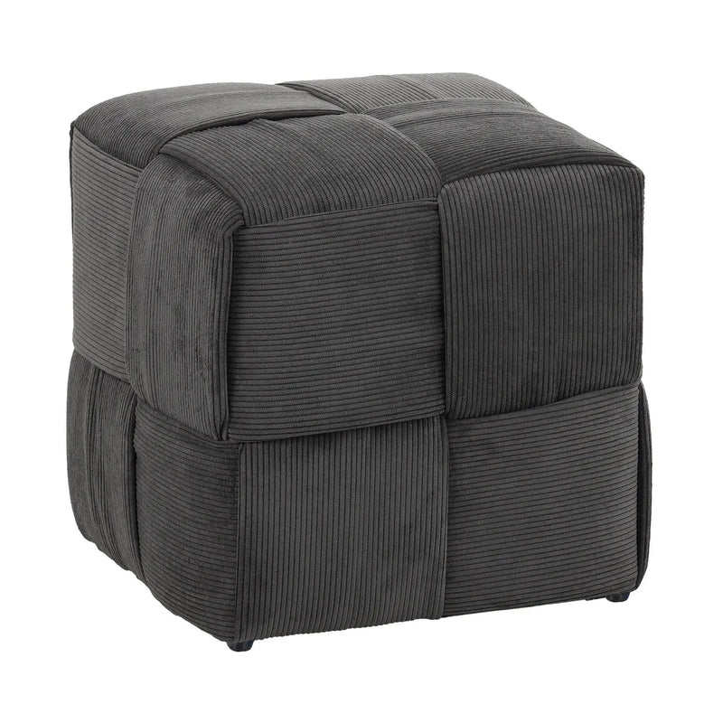 Modern Ottoman Foot Rest With Woven Design by HouseOfZazla