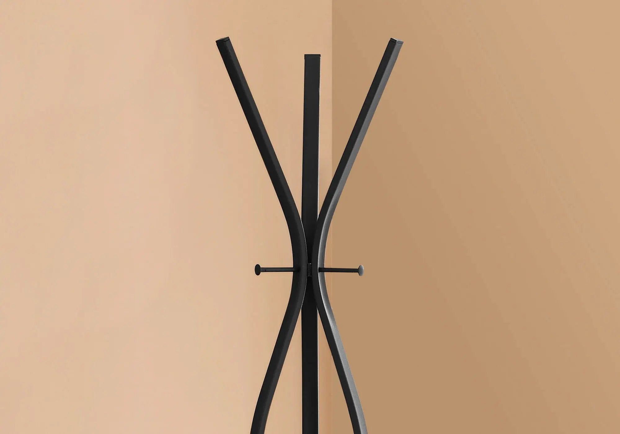 Free Standing Coat Rack 3 Hooks For Entryway by HouseOfZazla