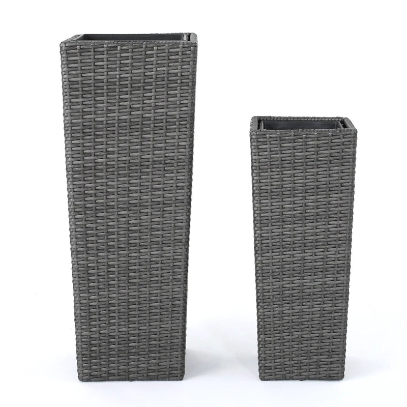 Rattan Flower Pot Set by HouseOfZazla