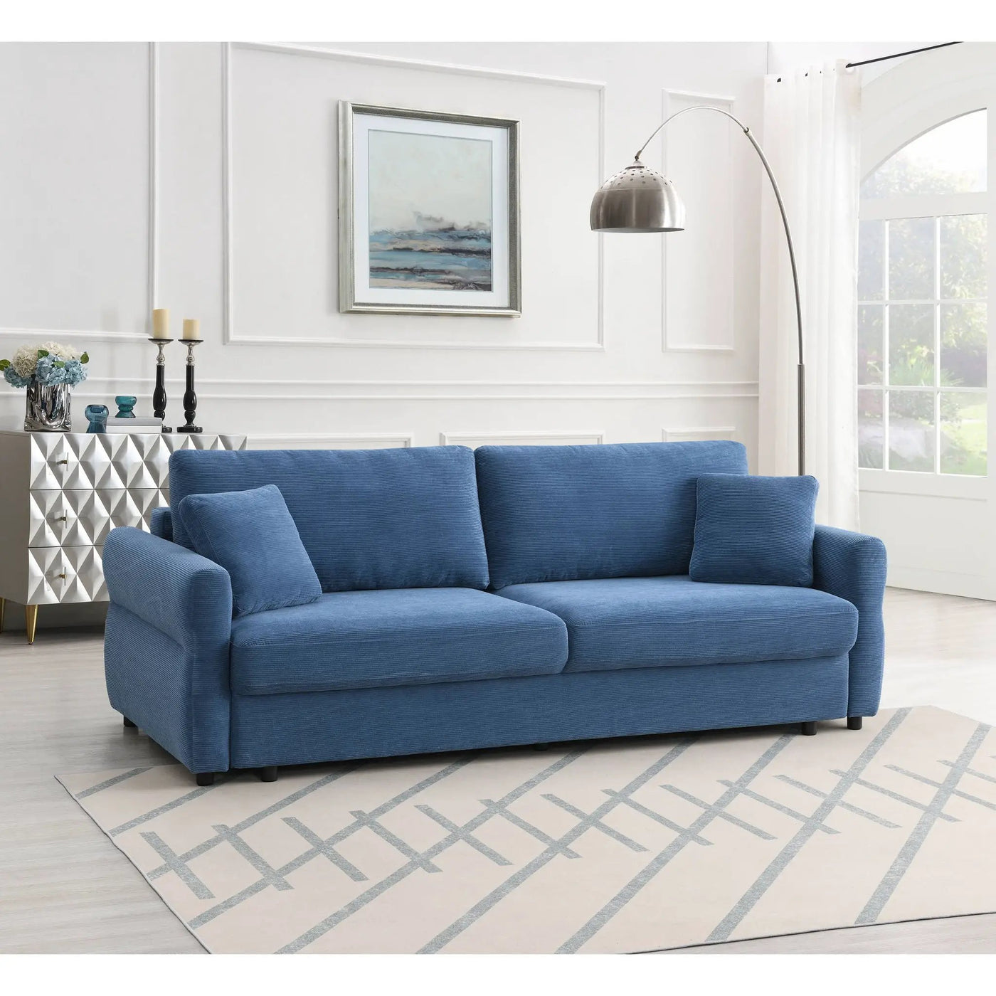Haran - Pull Out Sleeper Sofa With Storage by Unique Piece Furniture