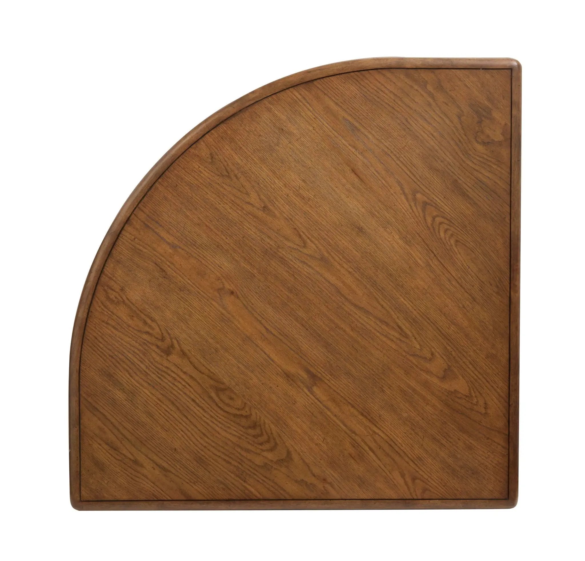 Tanner - Pie Shaped Lift Top Cocktail Table With Casters - Tawny Brown by Unique Piece Furniture