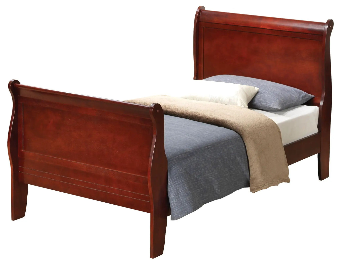Panel Sleigh Bed by HouseOfZazla