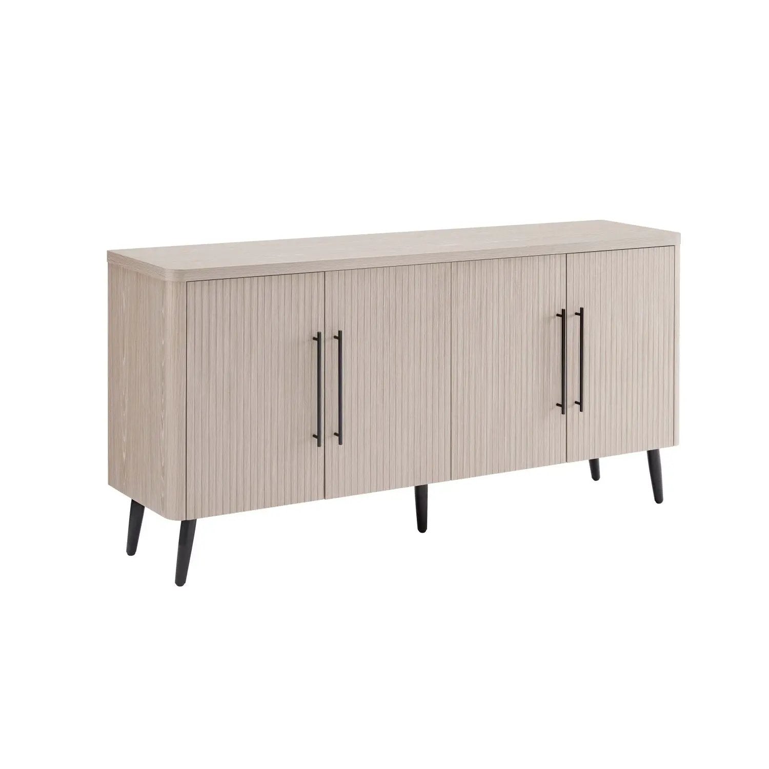 Jodie - Fluted Sideboard - Oak by HouseOfZazla
