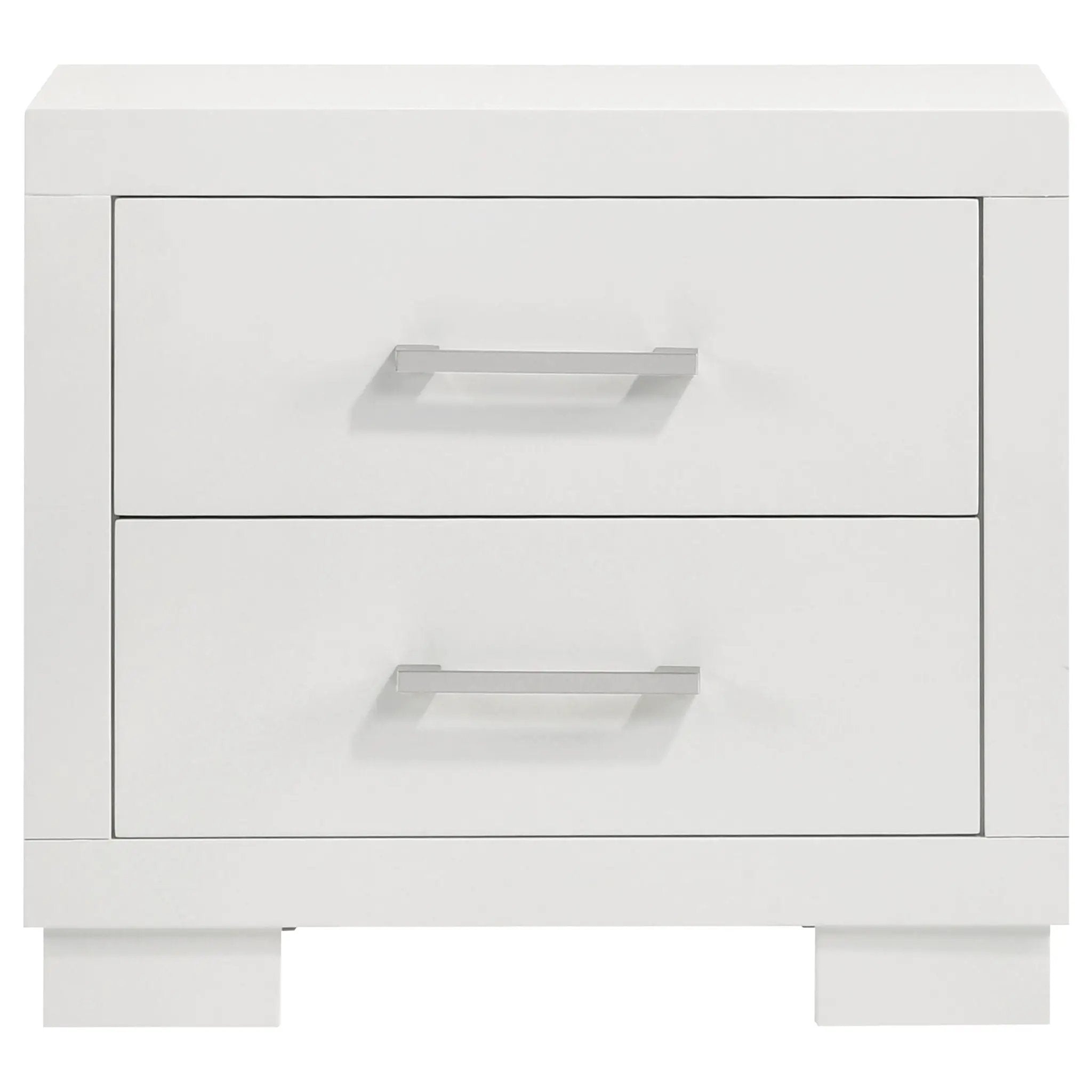 Jessica 5-piece Eastern King LED Bedroom Set Snow White by Unique Piece Furniture