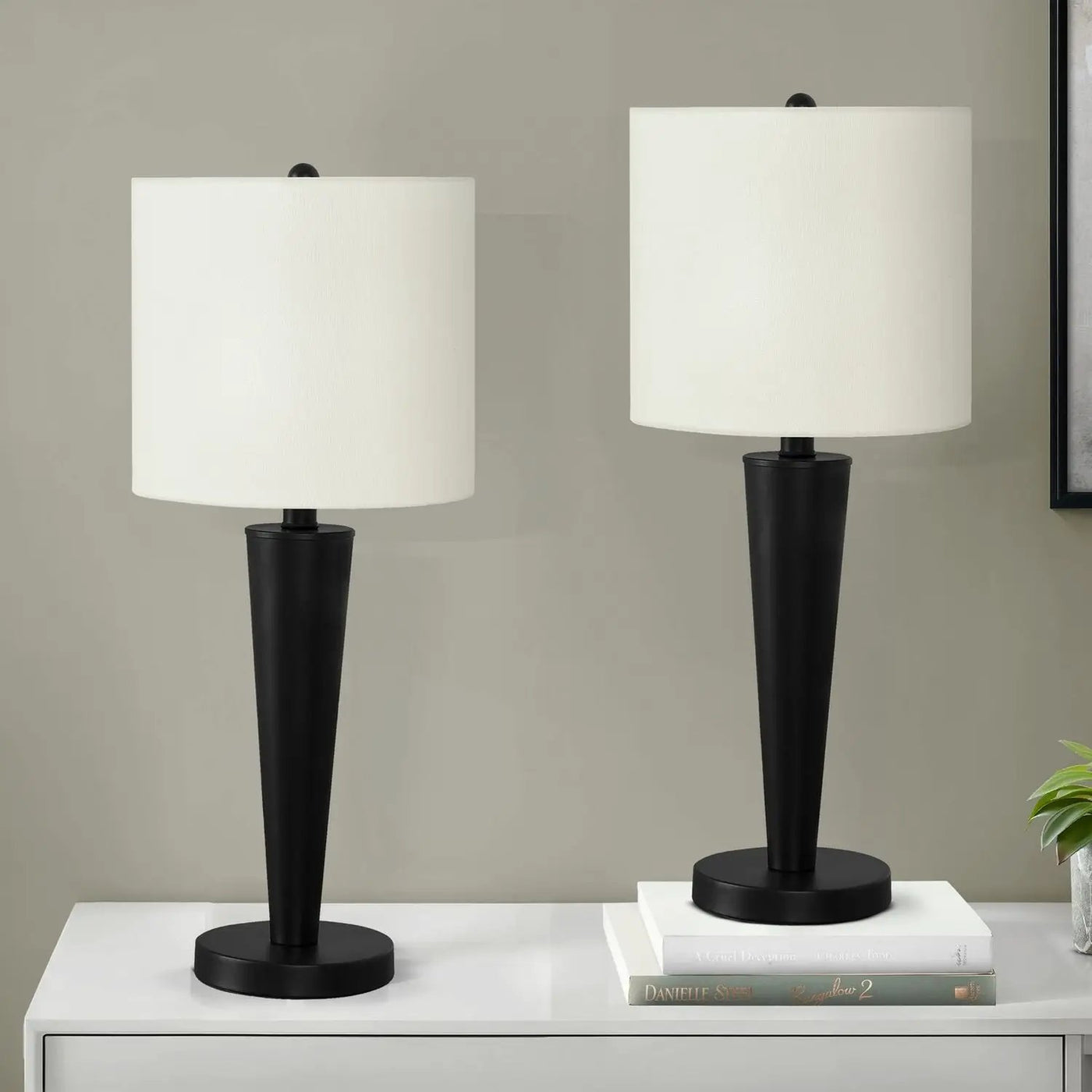 Lighting, Table Lamp, USB Port Included, Contemporary (Set of 2) by Unique Piece Furniture