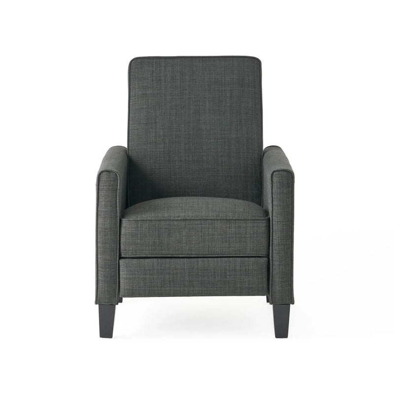 Upholstered Push Back Recliner Chair For Living Room by HouseOfZazla