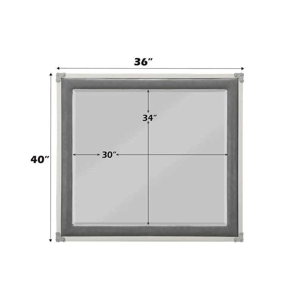 Orchest - Mirror - Gray by Unique Piece Furniture