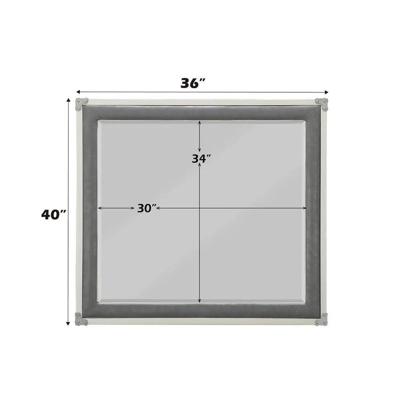 Orchest - Mirror - Gray by Unique Piece Furniture