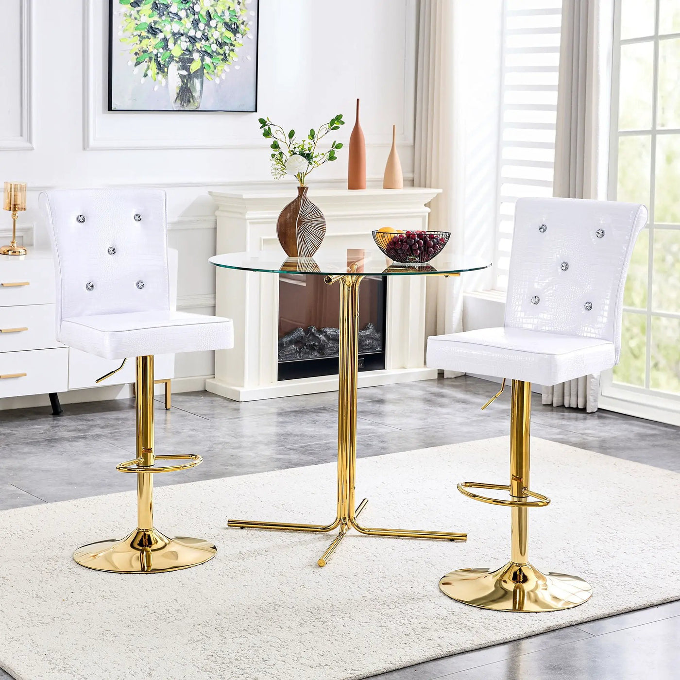 Lift Chairs, Dining Room Seating (Set of 2) by Unique Piece Furniture