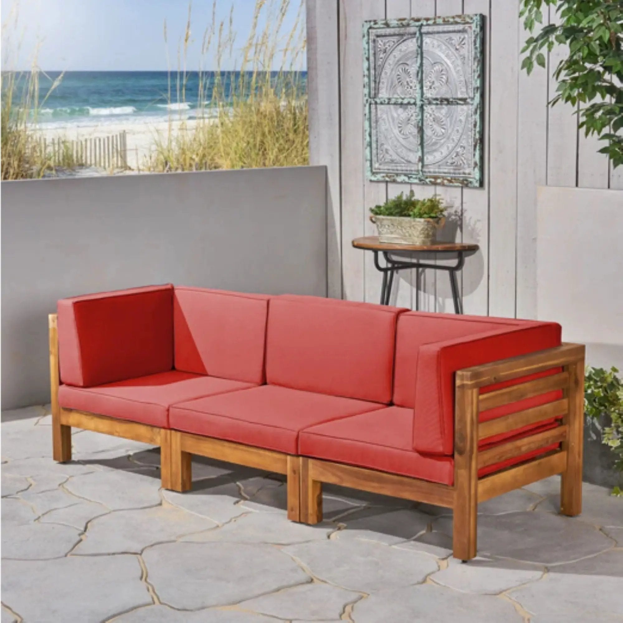 Oana - 3 Piece Sofa Set With Water Resistant Cushions by HouseOfZazla