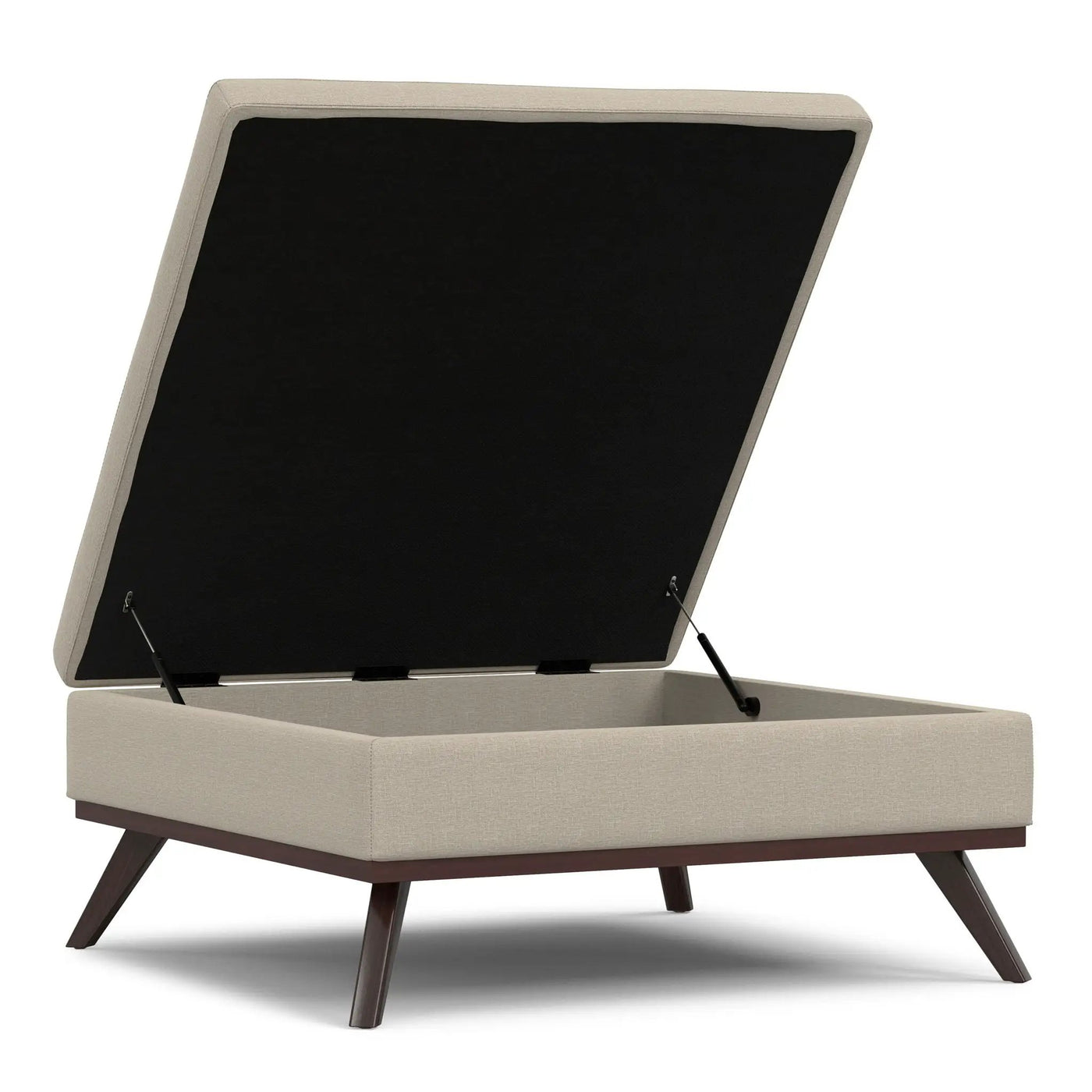 Owen - Multifunctional Square Coffee Table Storage Ottoman by Unique Piece Furniture