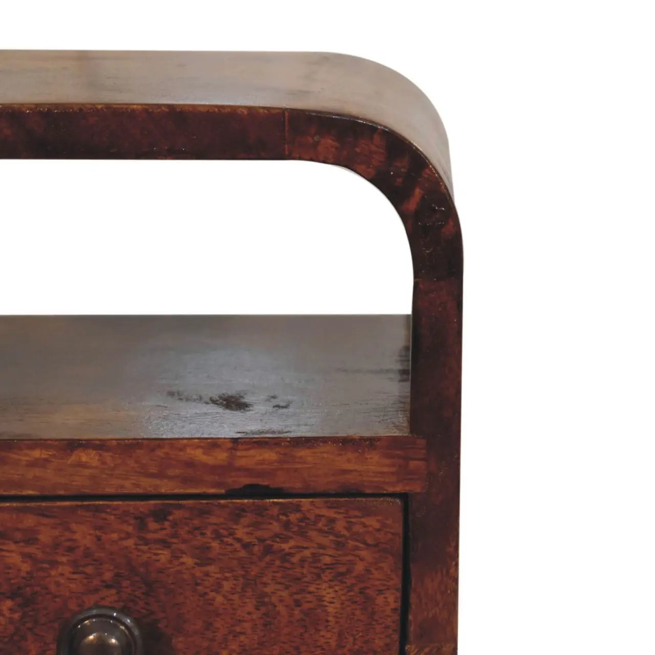 Mini Open Bedside Nightstand by Unique Piece Furniture