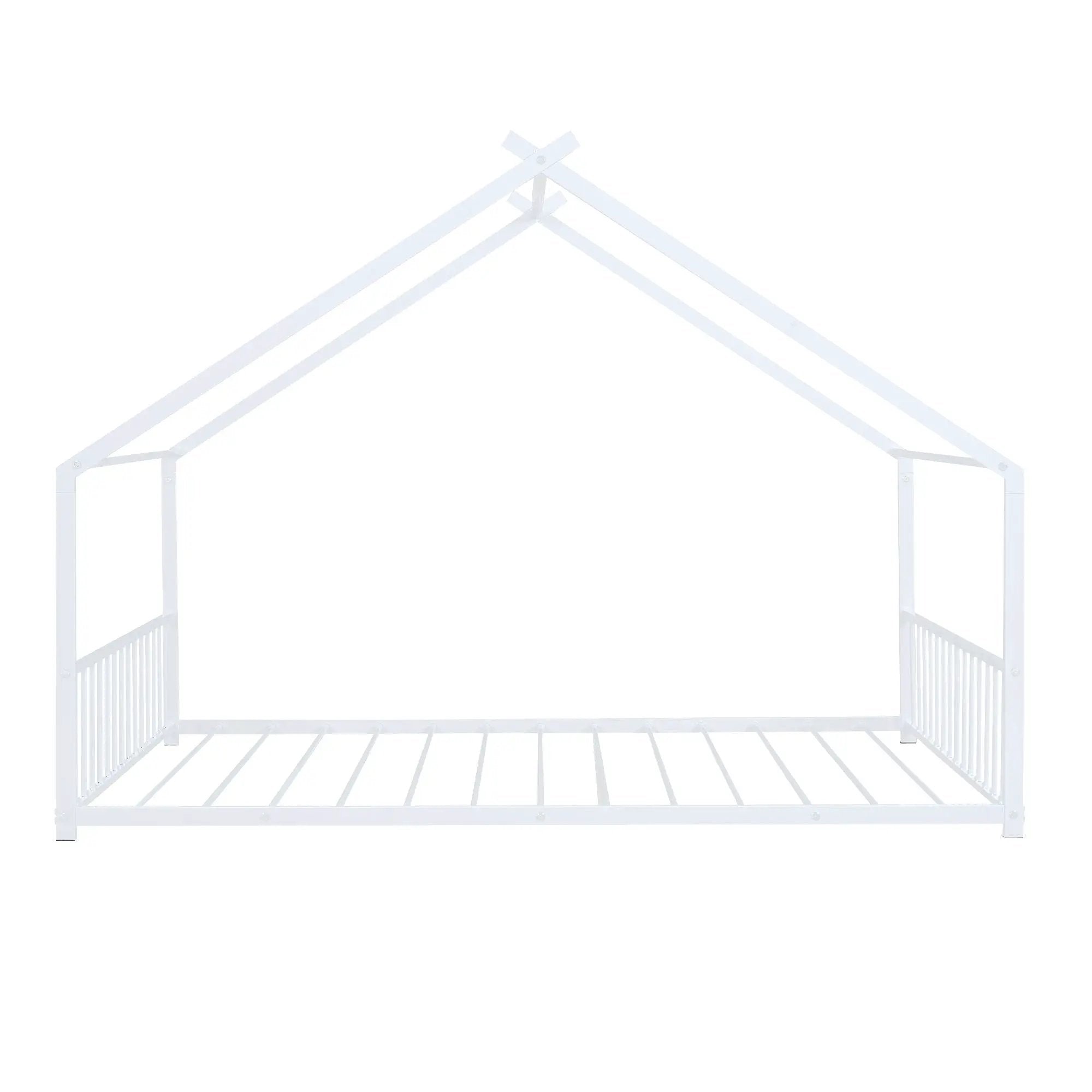 Metal House Bed by HouseOfZazla
