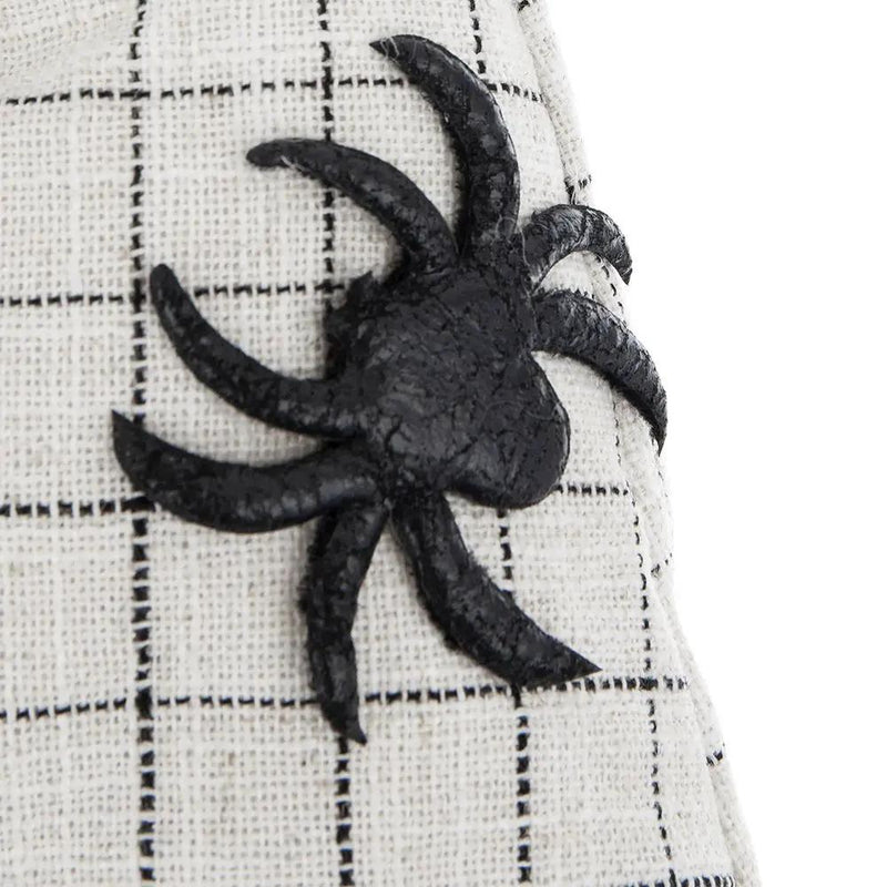 Sitting Gnome With Hat Spider, For Halloween Decor by HouseOfZazla
