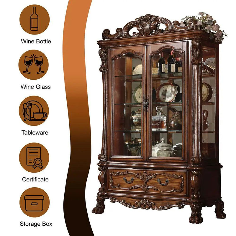 Dresden - Curio Cabinet by Unique Piece Furniture