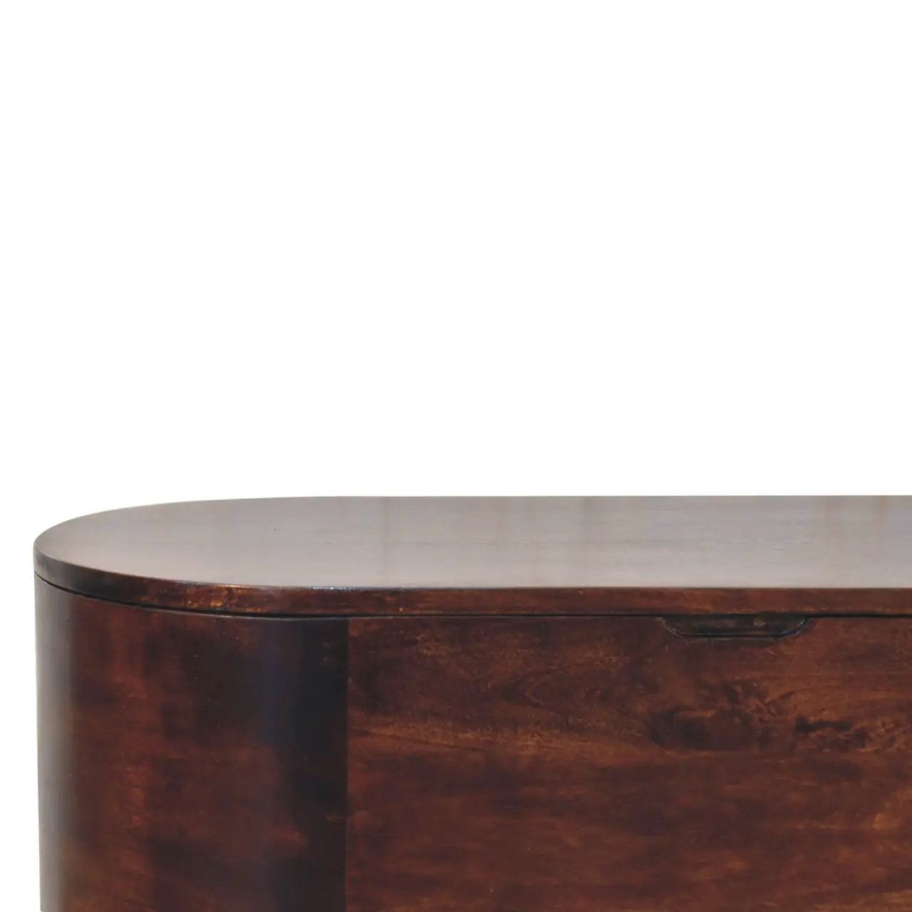 Rounded Lid Up Blanket Box by Unique Piece Furniture