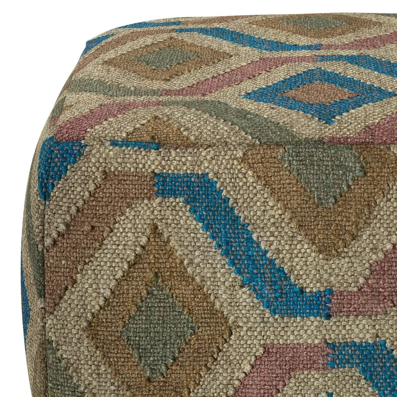 Johanna - Handcrafted Square Pouf by Unique Piece Furniture