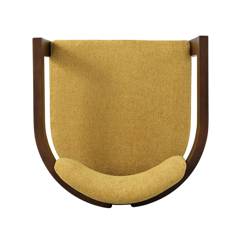 Stylish Indoor Upholstered Wood Dining Chair Set of 2 by HouseOfZazla