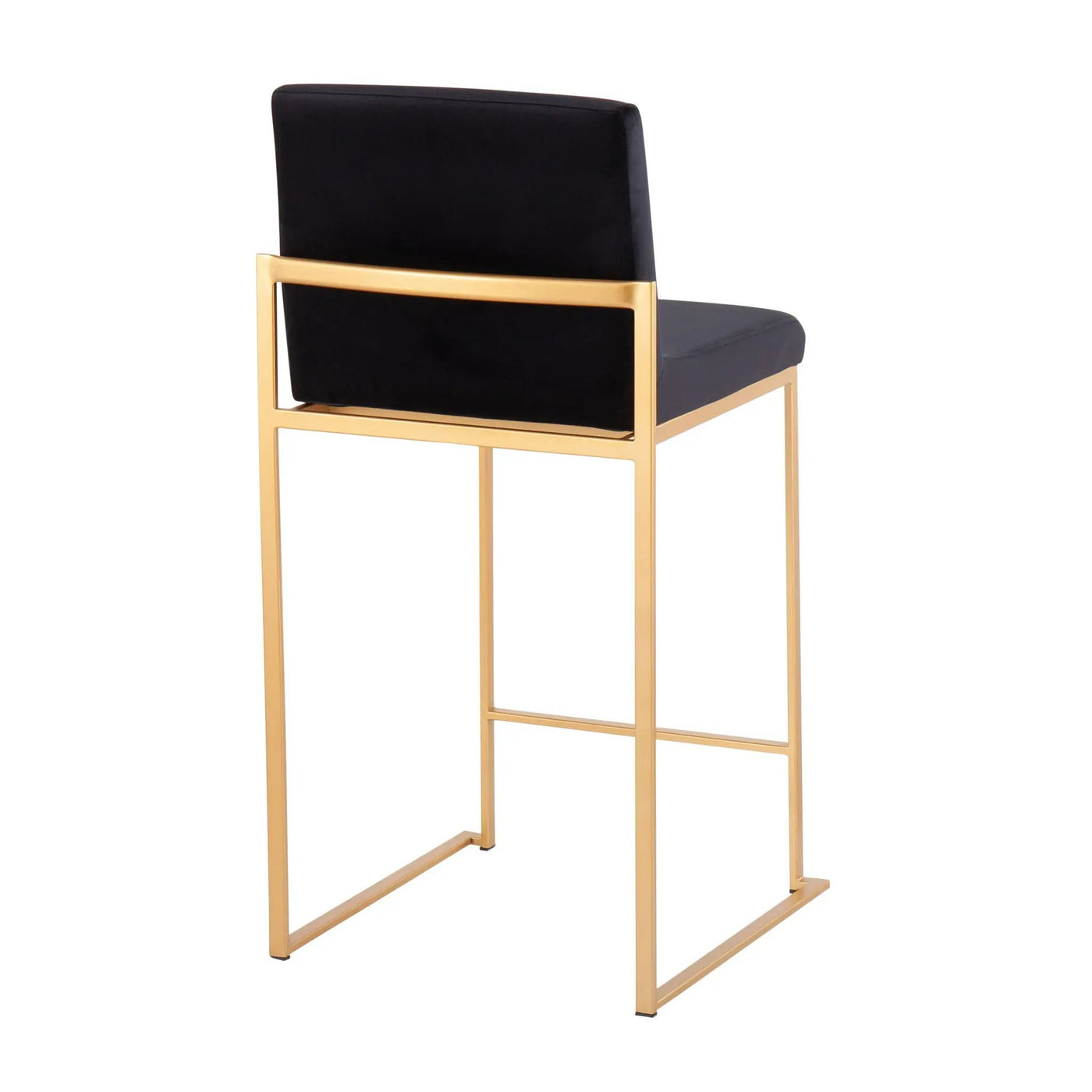 Fuji - Contemporary High Back Stylish Counter Stool by HouseOfZazla