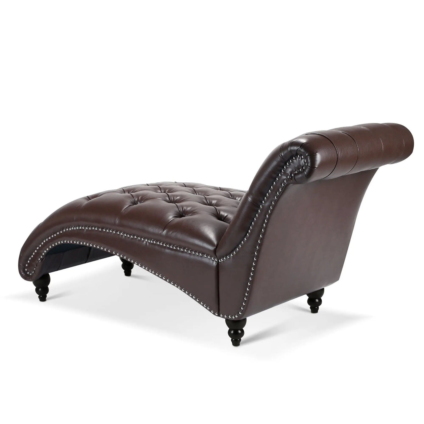 Tufted Armless Chaise Lounge by Unique Piece Furniture