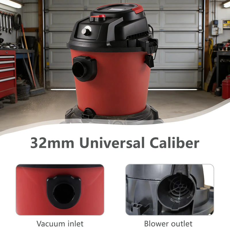 Wet Dry Vac, 5 Gallon, 4.3 Peak HP by HouseOfZazla