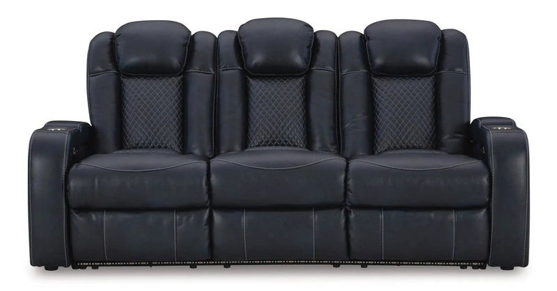 Fyne-dyme - Power Reclining Sofa With Adj Headrest by Unique Piece Furniture