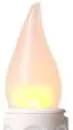 Plow & Hearth Set of 4 AA Battery Operated Window LED Candle Lamps | Auto Timer | Long Lasting Bulbs Never Need Replacing | Holiday Lights | Pewter Base | 9 1/2 H by GreenHaven Gardens
