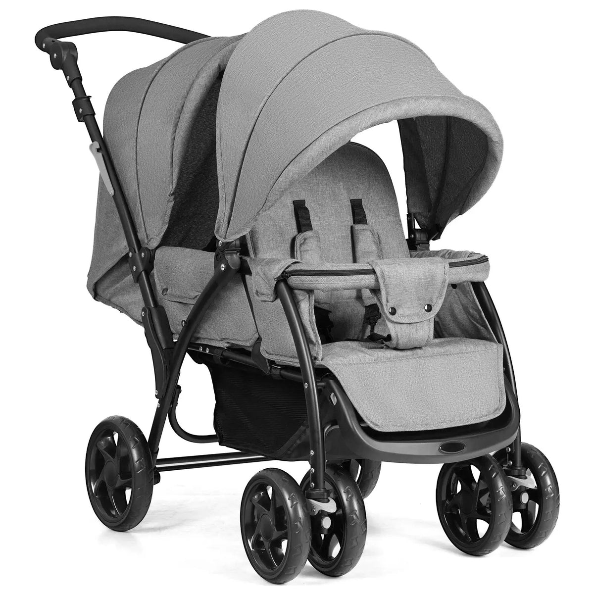 Foldable Lightweight Front Back Seats Double Baby Stroller, photo 9 of 9