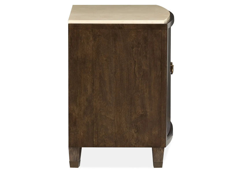Rowan - Door Nightstand - Espresso by Unique Piece Furniture