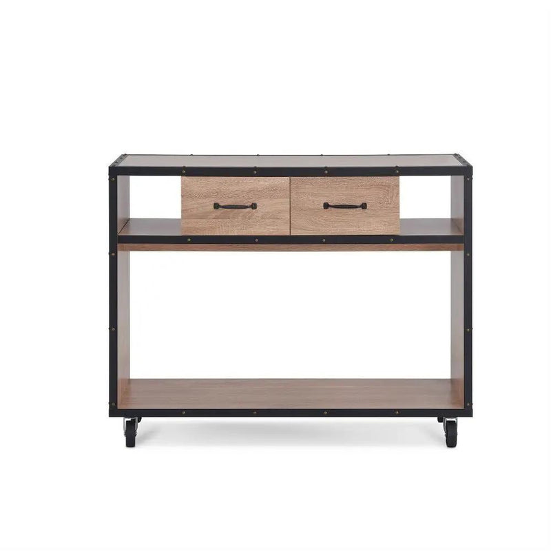 Bemis - Accent Table - Weathered Light Oak by Unique Piece Furniture
