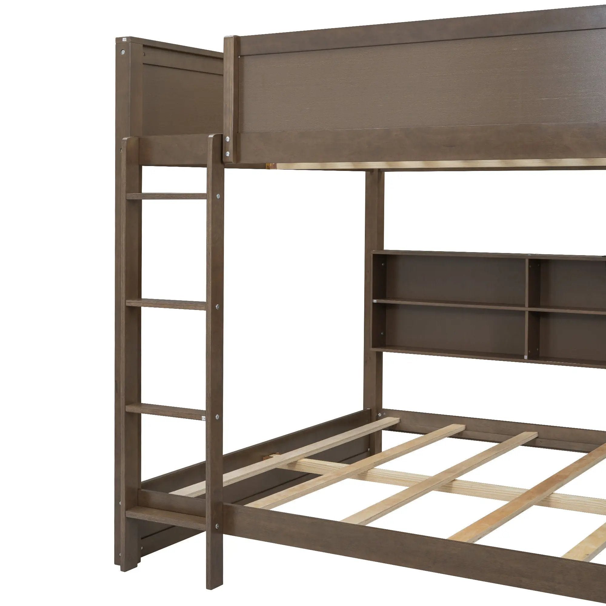 Bunk Bed With Storage Cabinets And USB Ports by Unique Piece Furniture